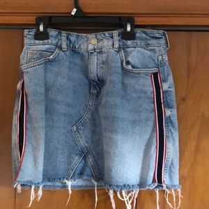 Denim skirt